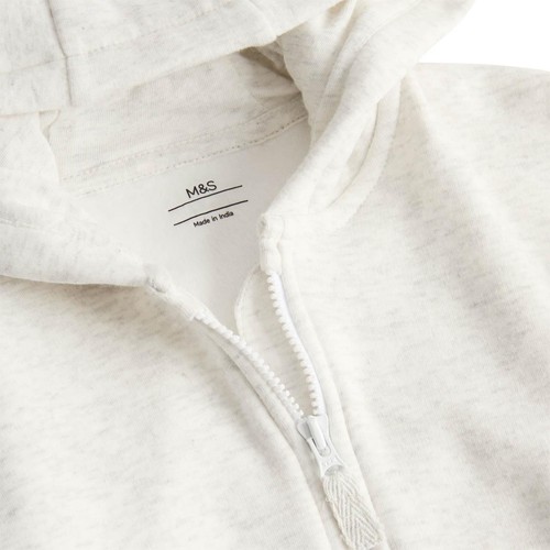 M&S Tommy Hoodie, 6-9 M, Grey