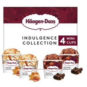 Haagen Dazs Indulgence Collection Mini Cups Ice Cream