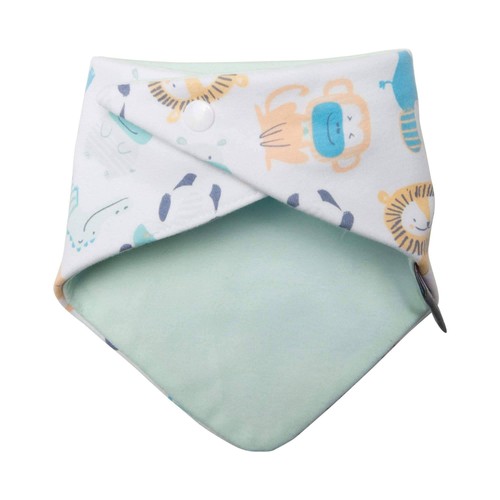 Cheeky Chompers Neckerbib 2 pack Animals & Stars