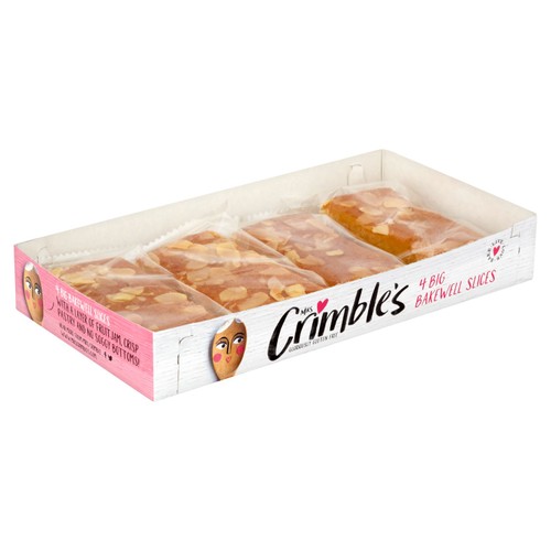 Mrs Crimble's Gluten Free Bakewell Slices