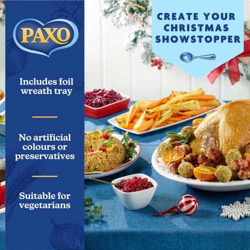 Paxo Cranberry and Orange Stuffing Wreath Kit