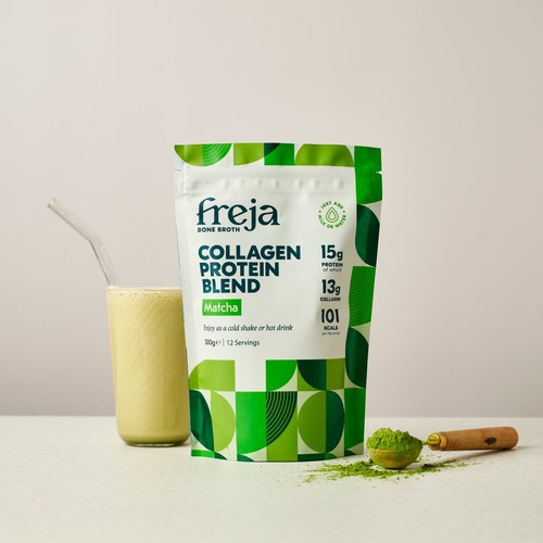 Freja Matcha Collagen Protein Blend