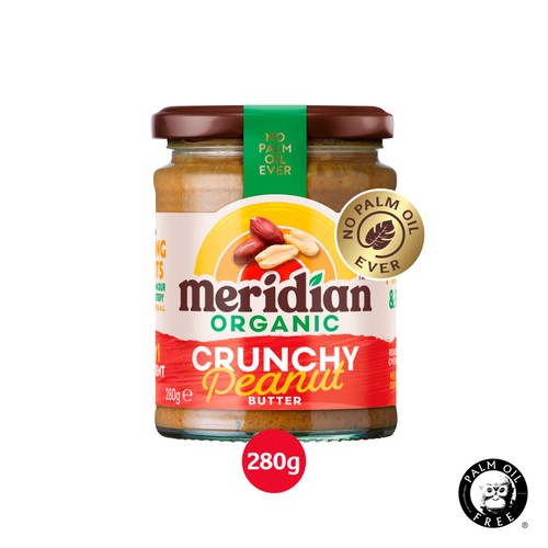 Meridian Organic Crunchy Peanut Butter 100%