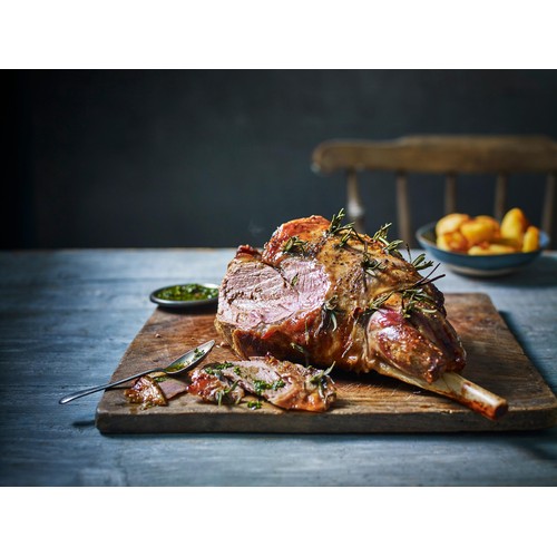 M&S Select Farms Bone in Half Lamb Leg