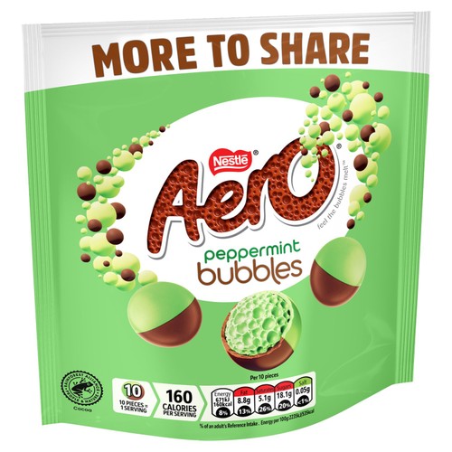Aero Bubbles Peppermint Sharing Bag