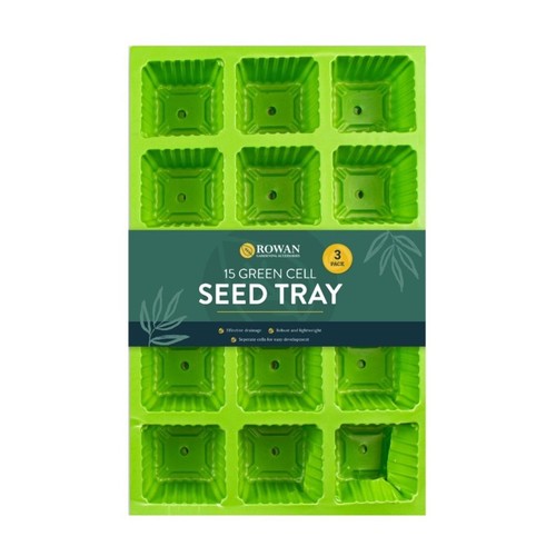 Rowan 15 Cell Seed Trays