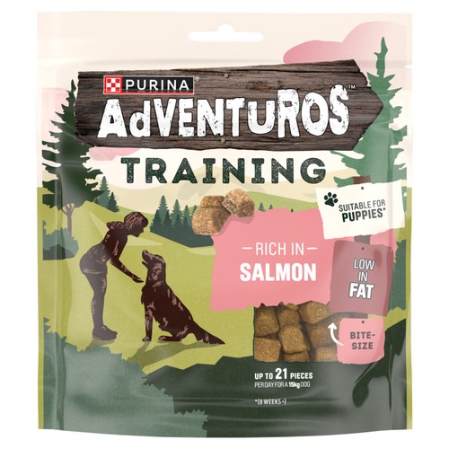 Adventuros Training Treats Rich in Salmon