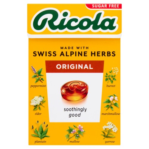 Ricola Original Swiss Herb Sugar Free
