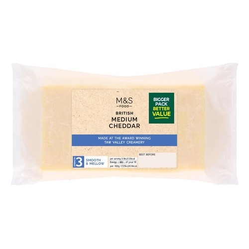 M&S British Medium Cheddar