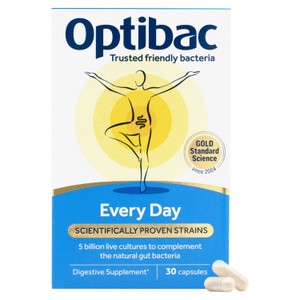 Optibac for Those On Antibiotics - Vegan Digestive Supplement - 10 Capsules
