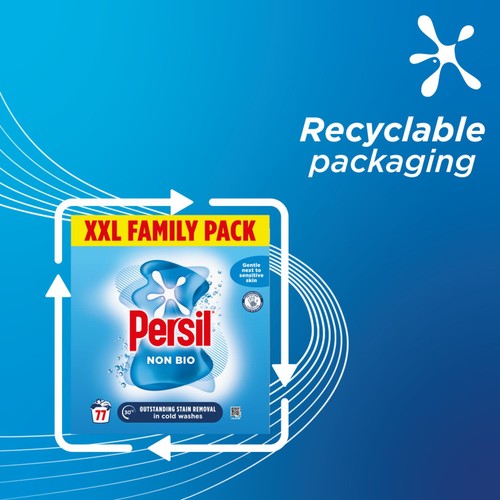 Persil Non Bio Laundry Washing Powder 77 Washes