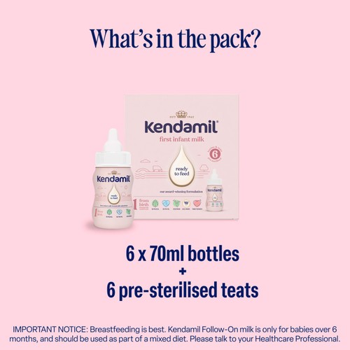 Kendamil Stage 1 First Infant Milk Starter Pack