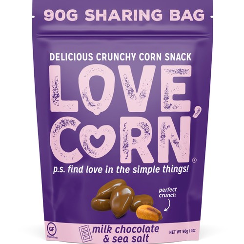 Love Corn Milk Chocolate & Sea Salt