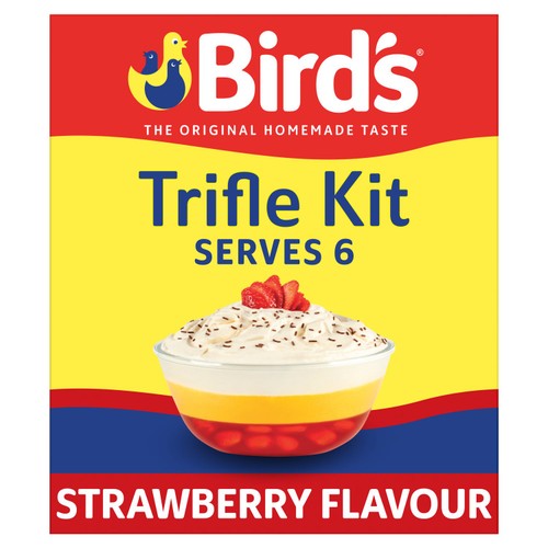Bird's Ready To Make Strawberry Trifle Dessert Kit