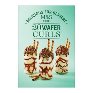M&S 20 Wafer Curls