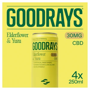 Goodrays CBD Drinks - Elderflower & Yuzu