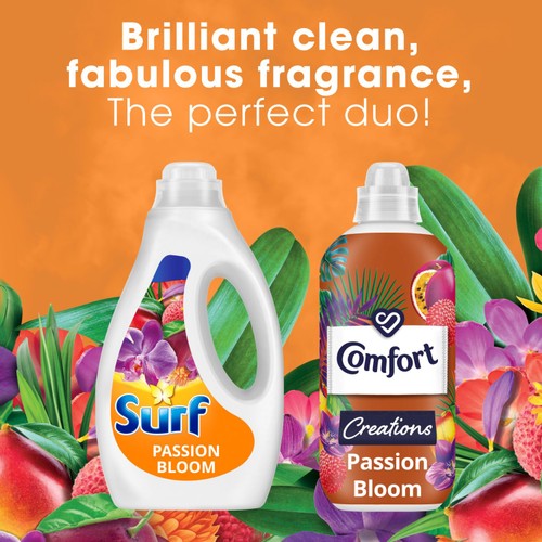 Surf Passion Bloom Liquid Laundry Washing Detergent 35 Washes