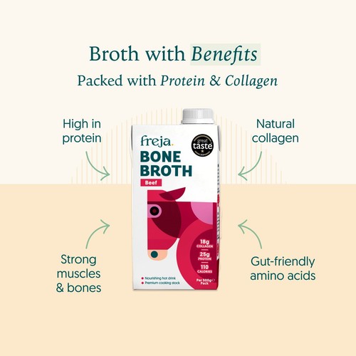 Freja Classic Beef Sipping Bone Broth