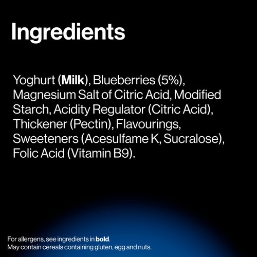 GetPro 15g High Protein Blueberry Yoghurt