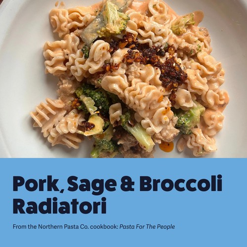 Northern Pasta Co. British Spelt Radiatori