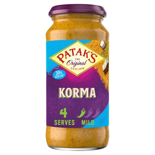 Pataks Korma Reduced Fat Sauce