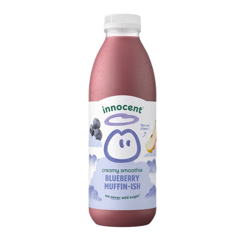Innocent Blueberry Muffin-ish Creamy Smoothie