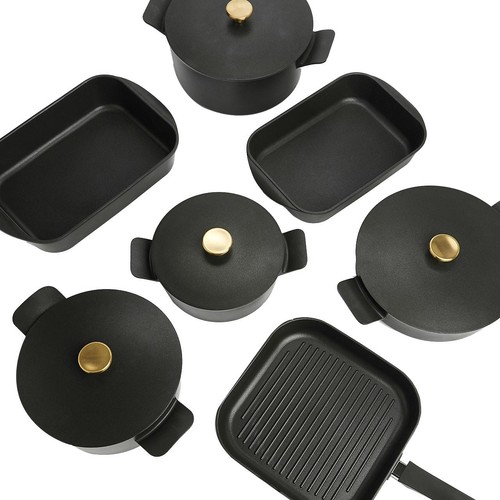 M&S Chef Cast Aluminium Roaster, Charcoal 34cm