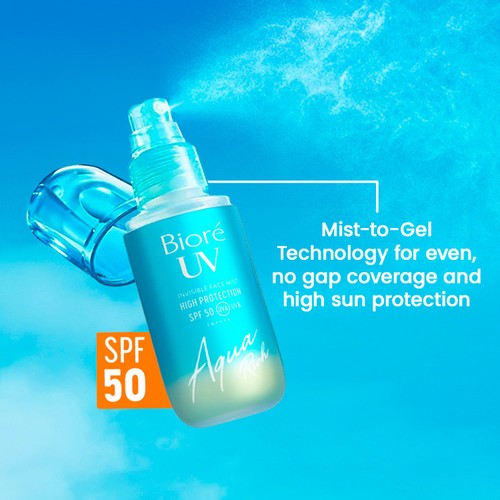Biore UV Aqua Rich Invisible Face Mist SPF50