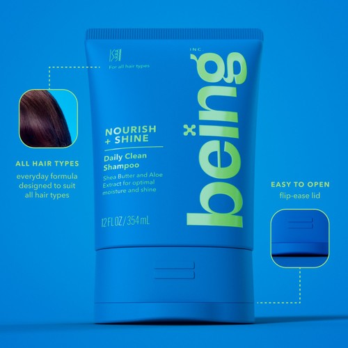 Being NOURISH + SHINE Daily Clean Shampoo