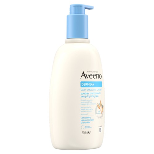 Aveeno Dermexa Daily Emollient Cream for Dry Itchy Skin