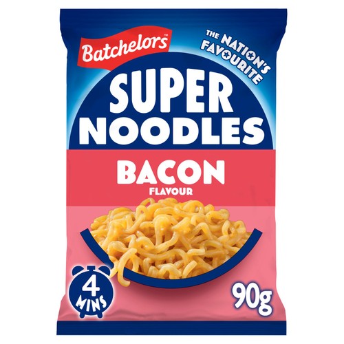 Batchelors Super Noodles Bacon Flavour Instant Noodles