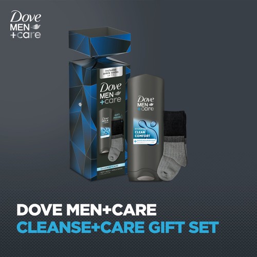 Dove M+C Cleanse + Care BW & Socks Gset