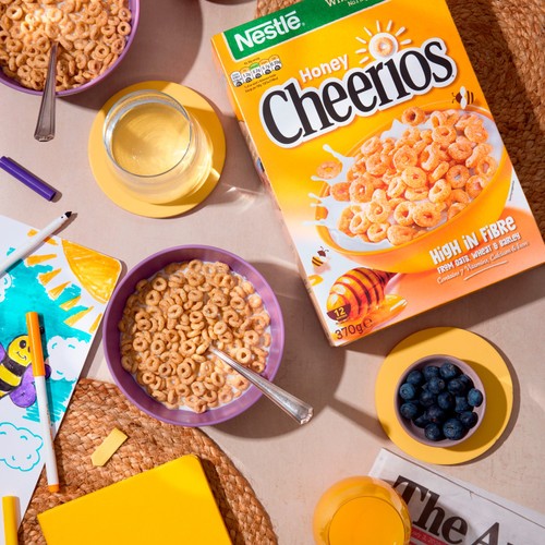 Cheerios Honey Multigrain Breakfast Cereal