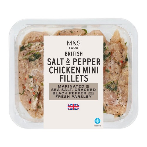 M&S Salt & Pepper Mini Chicken Fillets