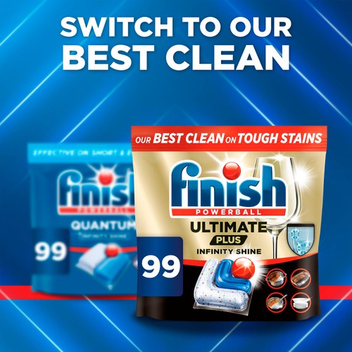 Finish Quantum All in One Dishwasher tablets Regular