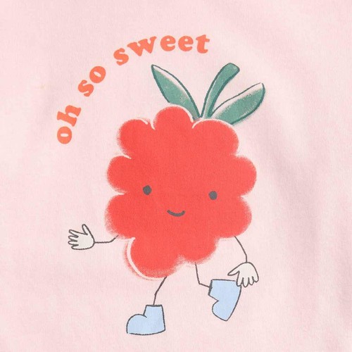 M&S Girls Pure Cotton Fruit Graphic Pyjama Sets, 4-5 Y, Multi