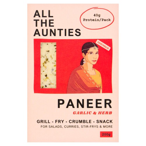 All The Aunties - Garlic and Herb Paneer