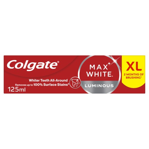 Colgate Max White Luminous Teeth Whitening Toothpaste