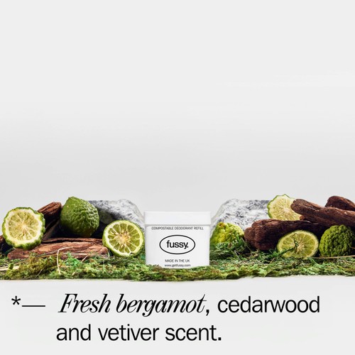 Fussy Refillable Natural Deodorant Wilderness
