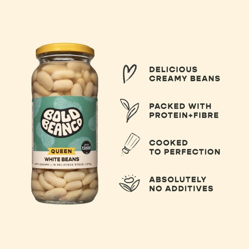 Bold Bean Co Queen White Beans