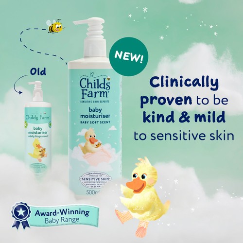 Childs Farm Baby Moisturiser, Baby Soft Scent