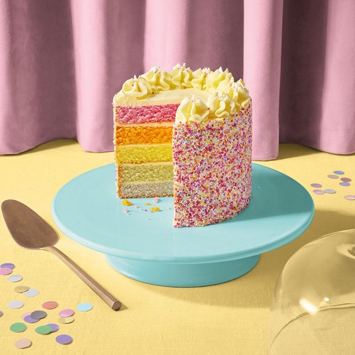 M&S Rainbow Layer Cake