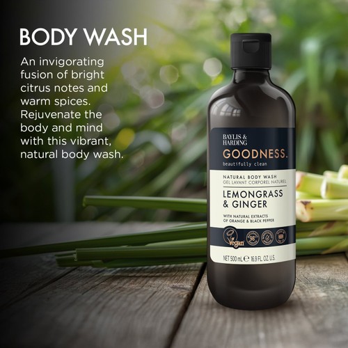 Baylis & Harding Goodness Lemongrass & Ginger Body Wash