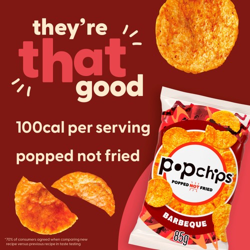 popchips Barbeque Sharing Crisps