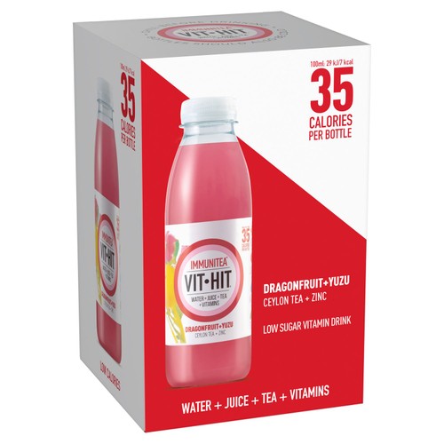 VITHIT Immunitea Dragonfruit Yuzu Ocado