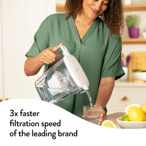 Aqua Optima Liscia 2.5L Water Filter Jug 3 Month Pack