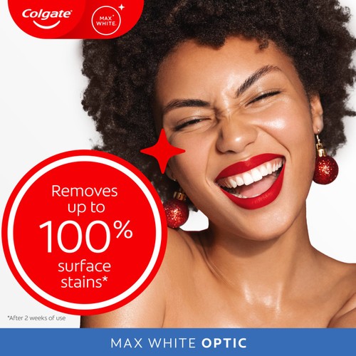 Colgate Max White One Optic Travel Size Teeth Whitening Toothpaste