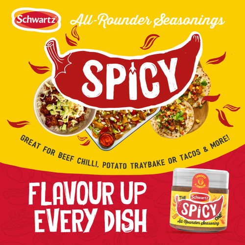 Schwartz All Rounder Spicy Seasoning
