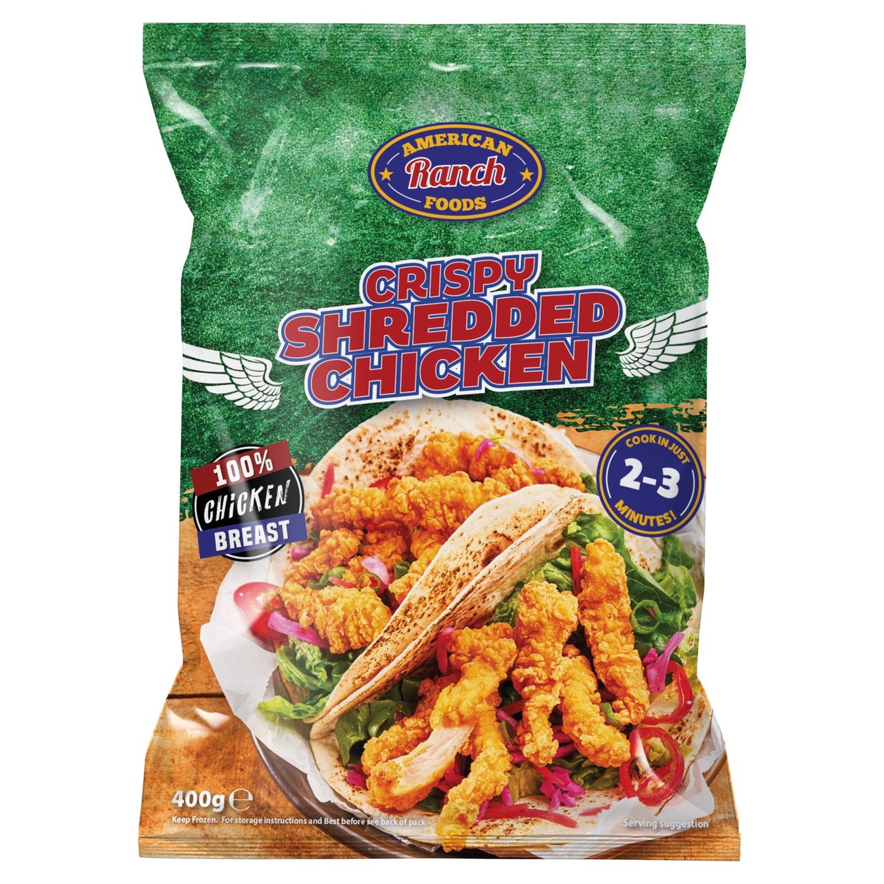 American Ranch Crispy Shredded Chicken - Ocado