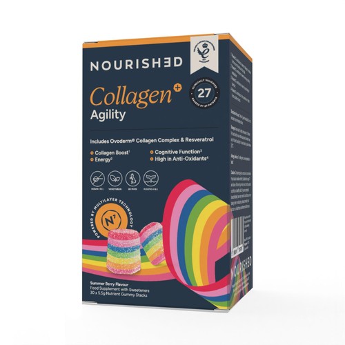 Nourished Collagen+ Agility Nutrient Stacks